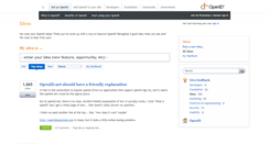 Desktop Screenshot of ideas.openid.net
